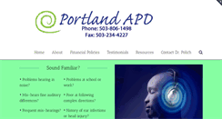 Desktop Screenshot of portlandapd.com